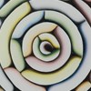 Spiral 2, 2018, Olieverf op doek, 30x40cm © Robin Vermeersch