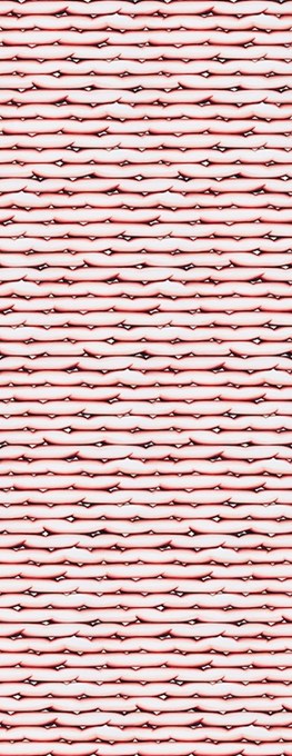 Strip, vinylprint, stripes of 120 cm wide © Robin Vermeersch