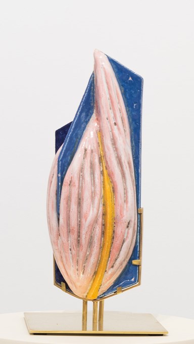 Gino 2, 2020, ceramic, copper, 31x16x16 cm  (foto Jelle Vans) © Robin Vermeersch