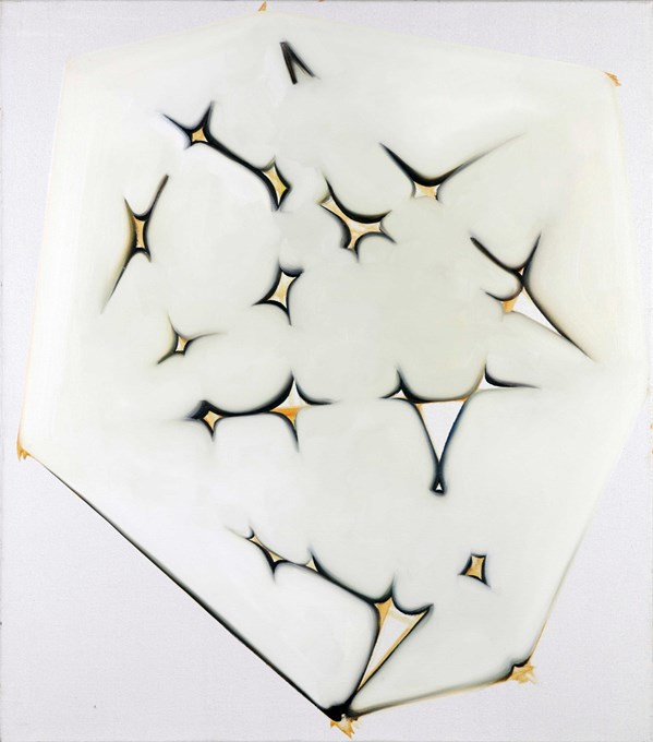 Little holes, 2010,oilpaint on canvas, 60x70 cm © Robin Vermeersch