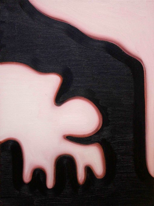 Twin II, 2008, oilpaint on canvas, 30x40 cm. © Robin Vermeersch